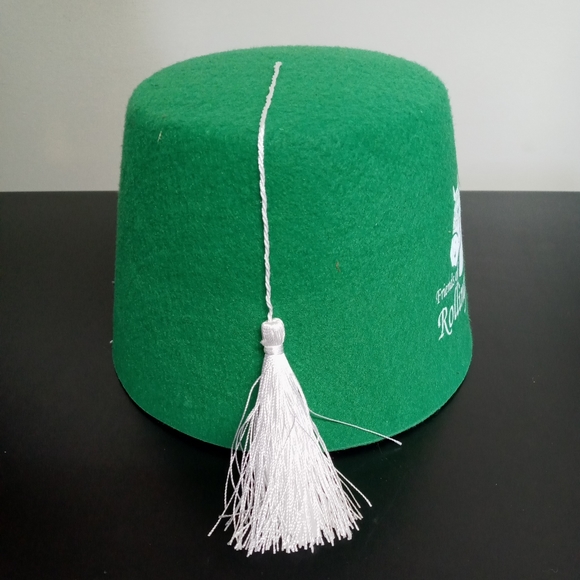 Friends of Rolling Rock Beer Hat Fez Saint Patrick's Day Shriner Celebration EUC - Picture 7 of 10